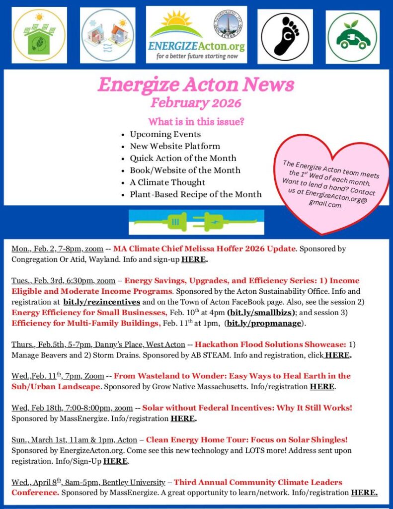 Front Page of February newsletter