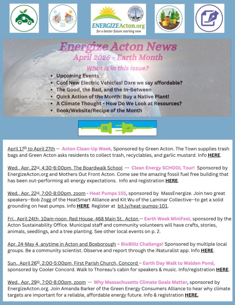 Front Page -- April 2026 Newsletter