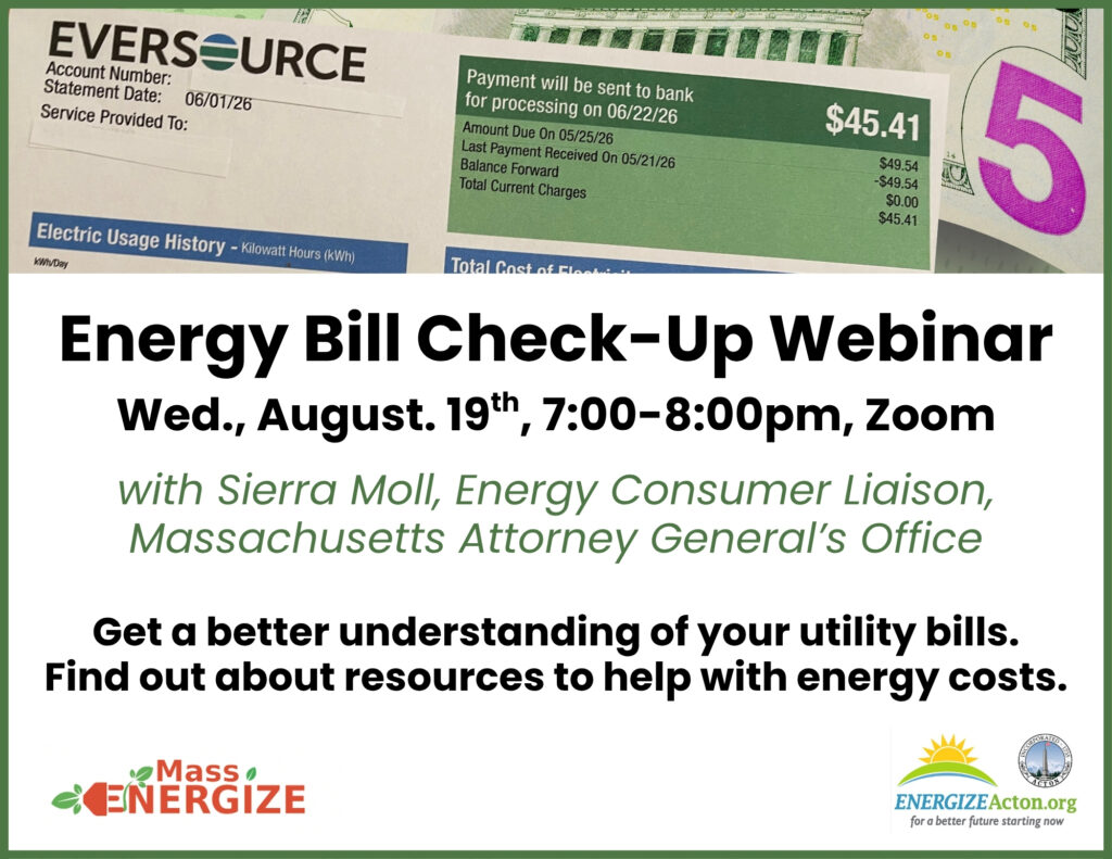 Energy Bill Check-Up Webinar