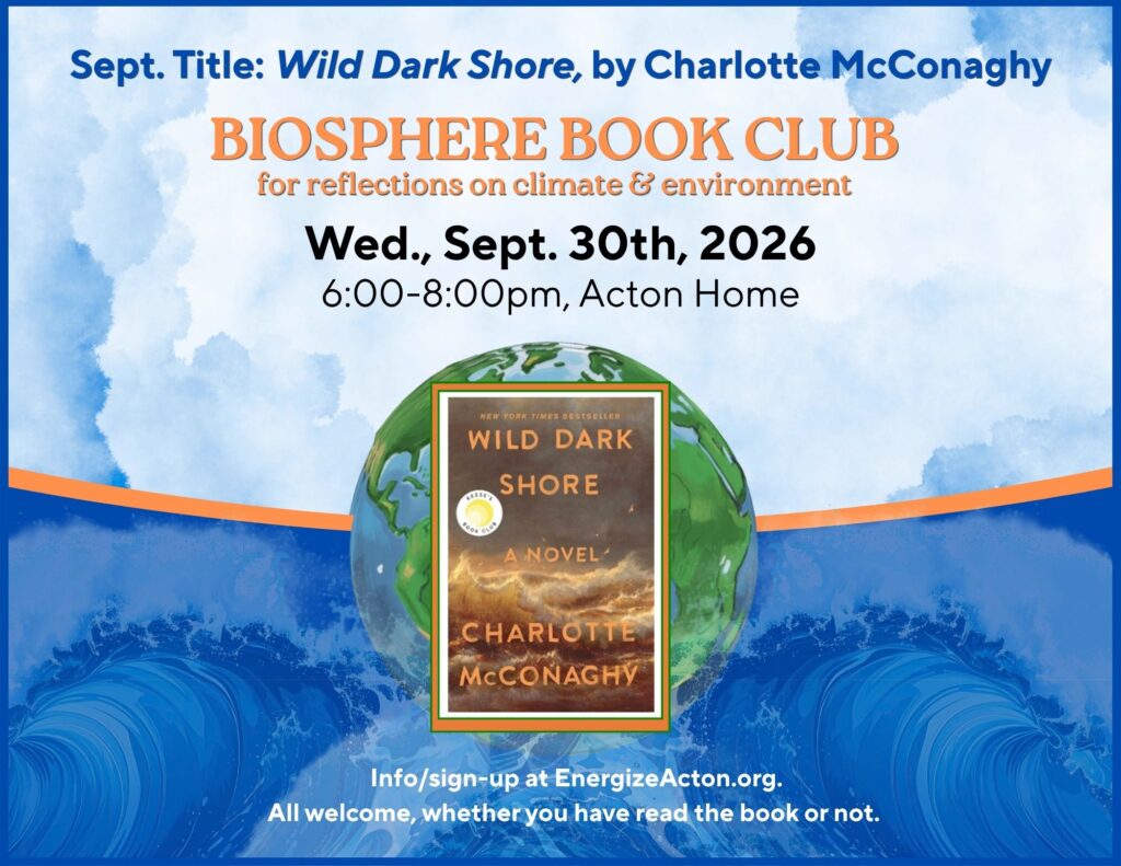 Biosphere Book Club Sept. ’26: WILD DARK SHORE